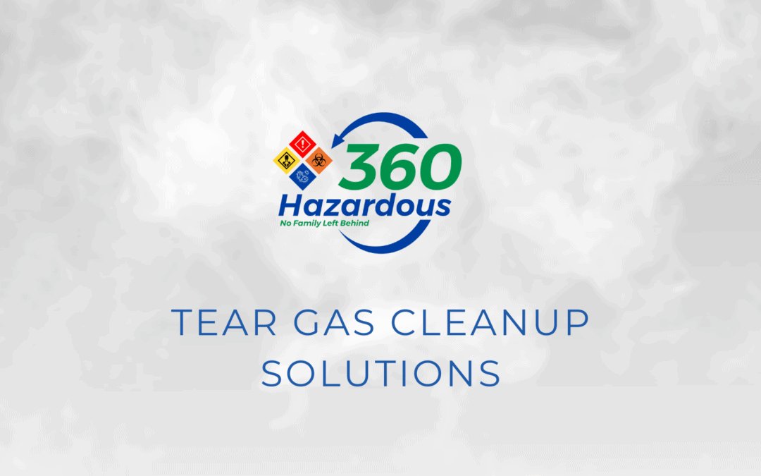 Tear Gas Cleanup Solutions