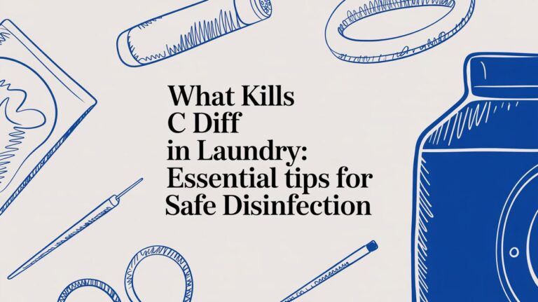 What Kills C. diff in Laundry: A Guide to Safe Disinfection