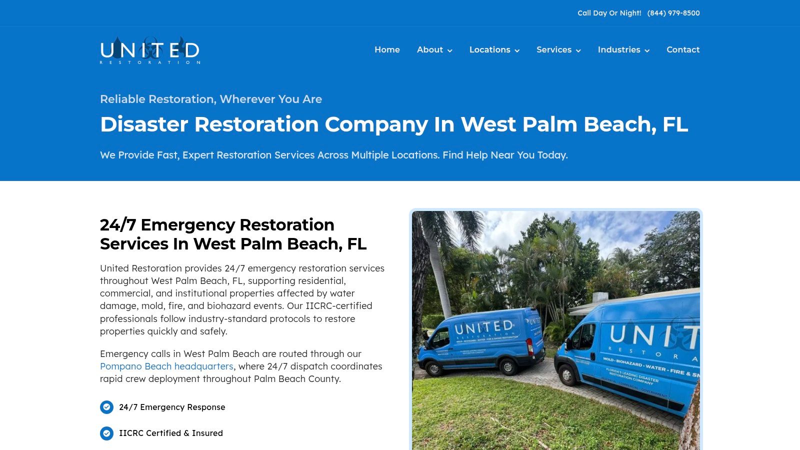 United Restoration – West Palm Beach